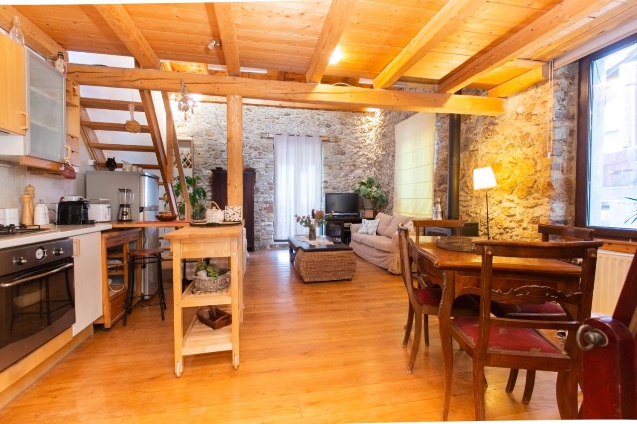 Seaview Stone Apartment In Ipsos Beach 외부 사진